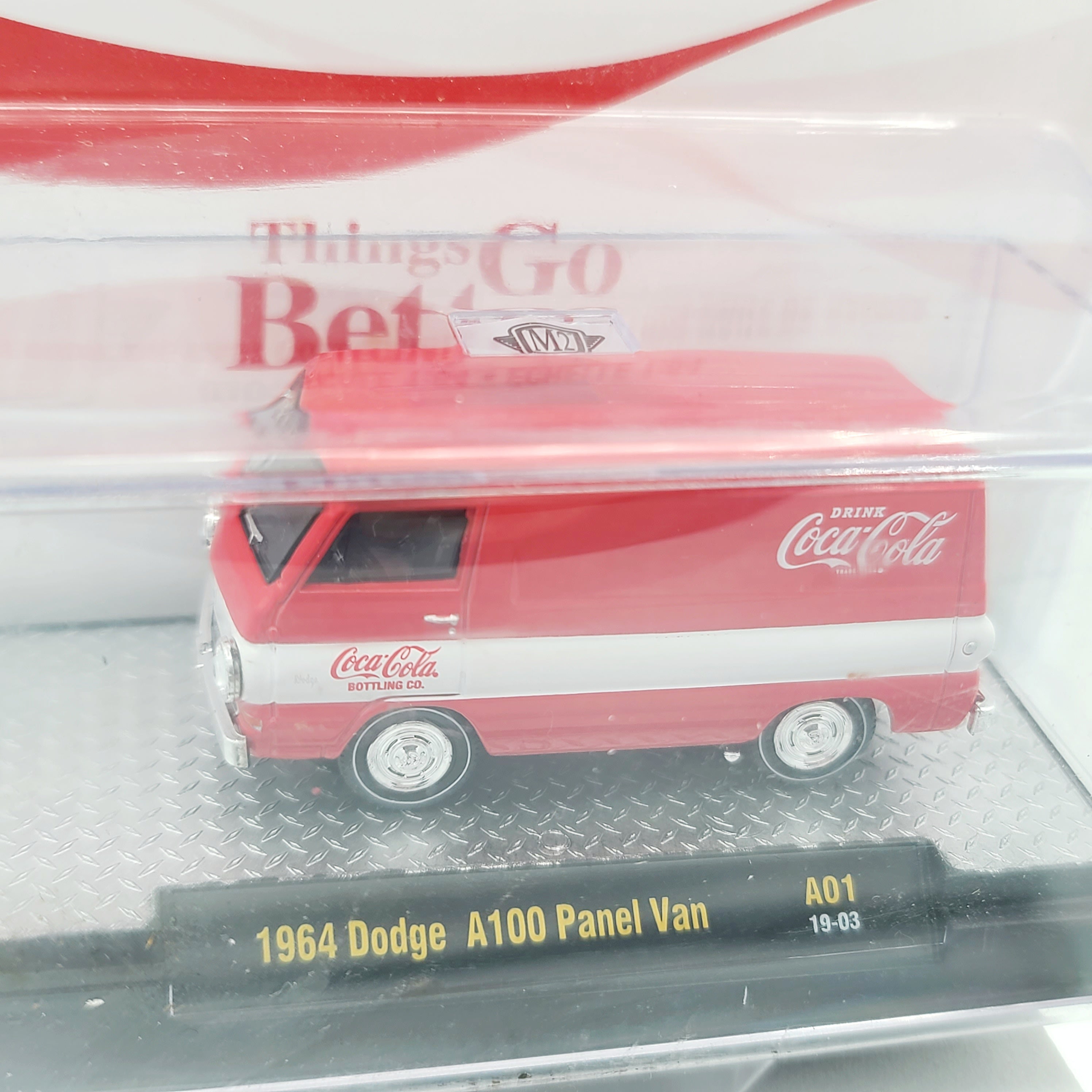 M2 Machines '64 Dodge A100 Panel Van - 1:64, Coca-Cola (2019 Limited Edition)